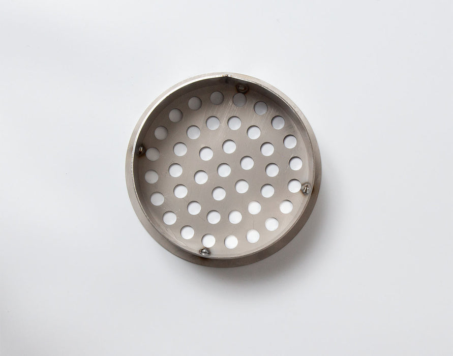 Stainless Steel Garage Drain Cover for Standard PVC Pipe (Designed to Fit!)